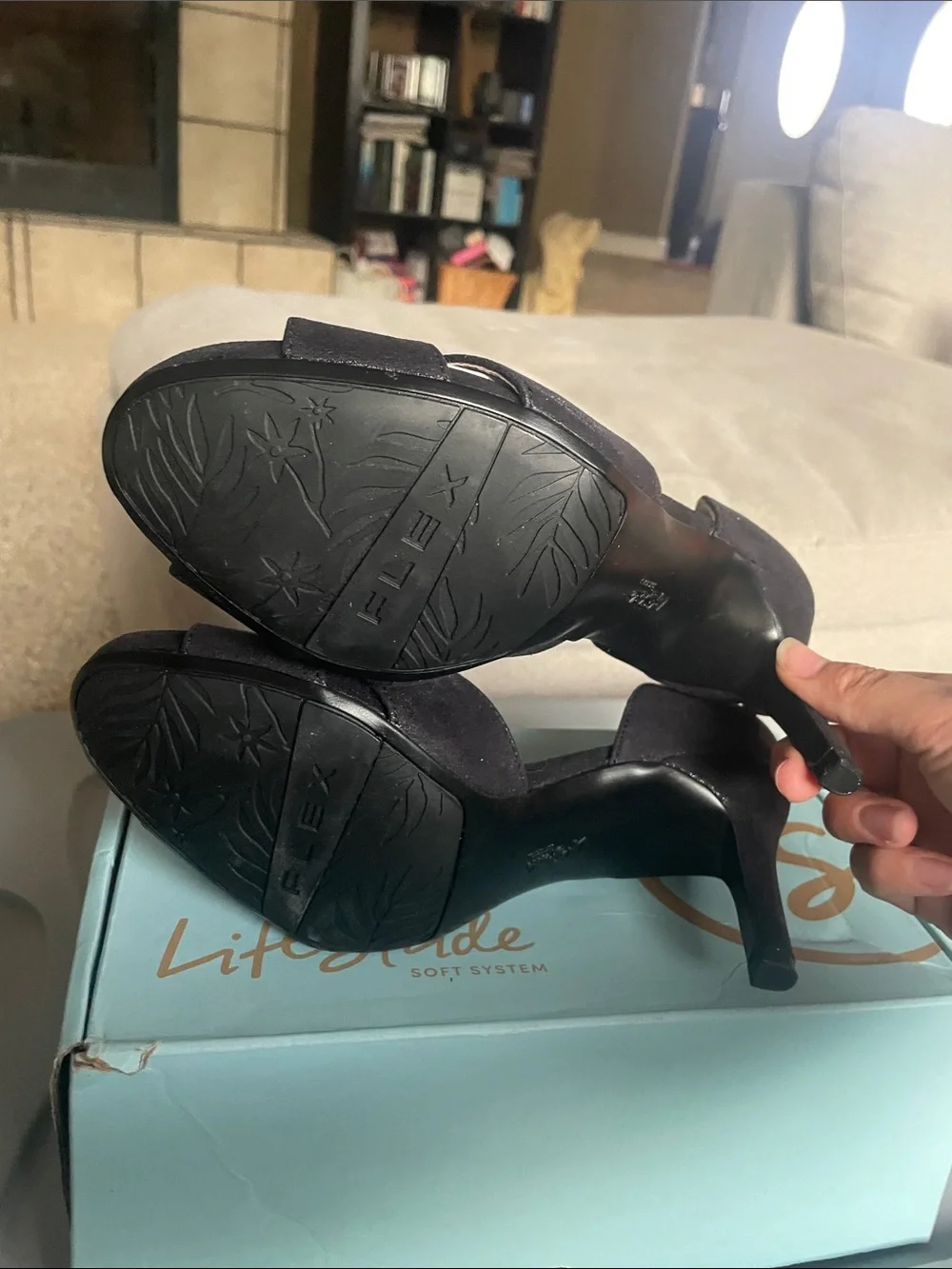 Life Stride MyKonos Black sparkle